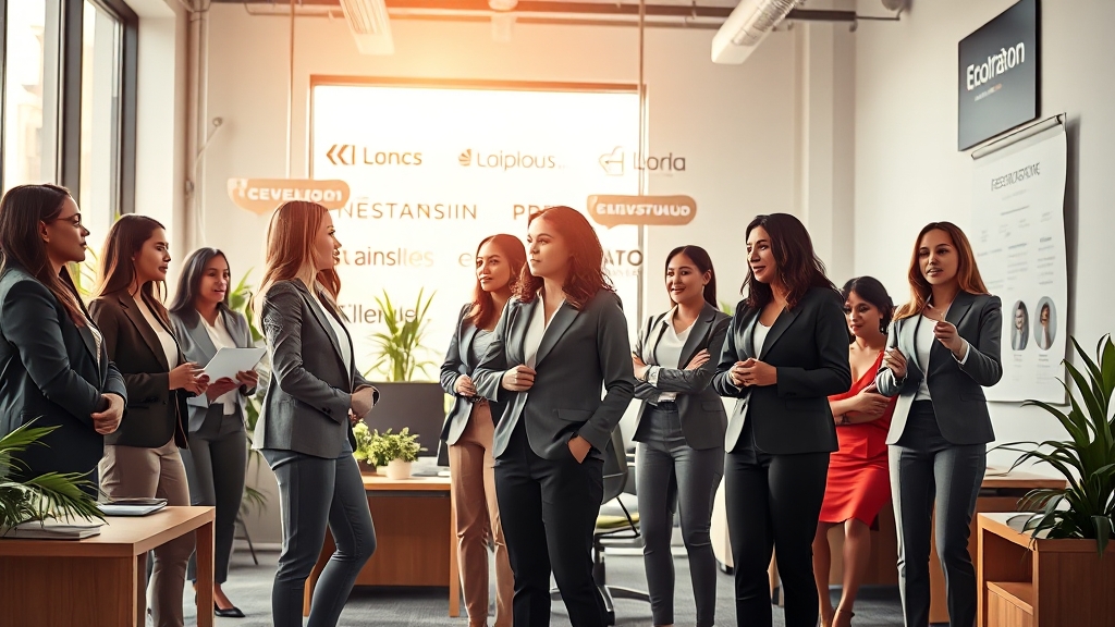 새일여성인턴 및 취업 지원 프로그램 (realistic 스타일)