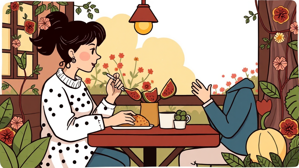 무화정 카페 방문 후기 및 추천 메뉴 (cartoon 스타일)