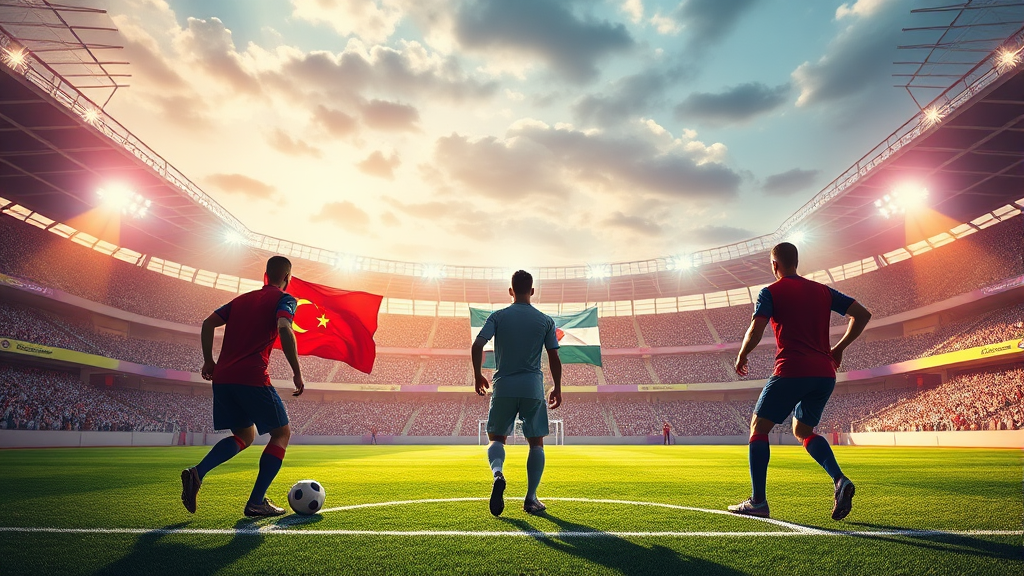 A조 경쟁국, 전력 분석 및 전망은? (realistic 스타일)