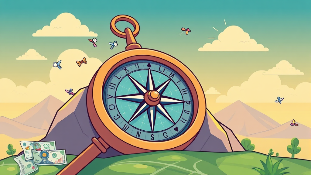 대출 조회 필요성, 대출 현황 파악 cartoon 스타일