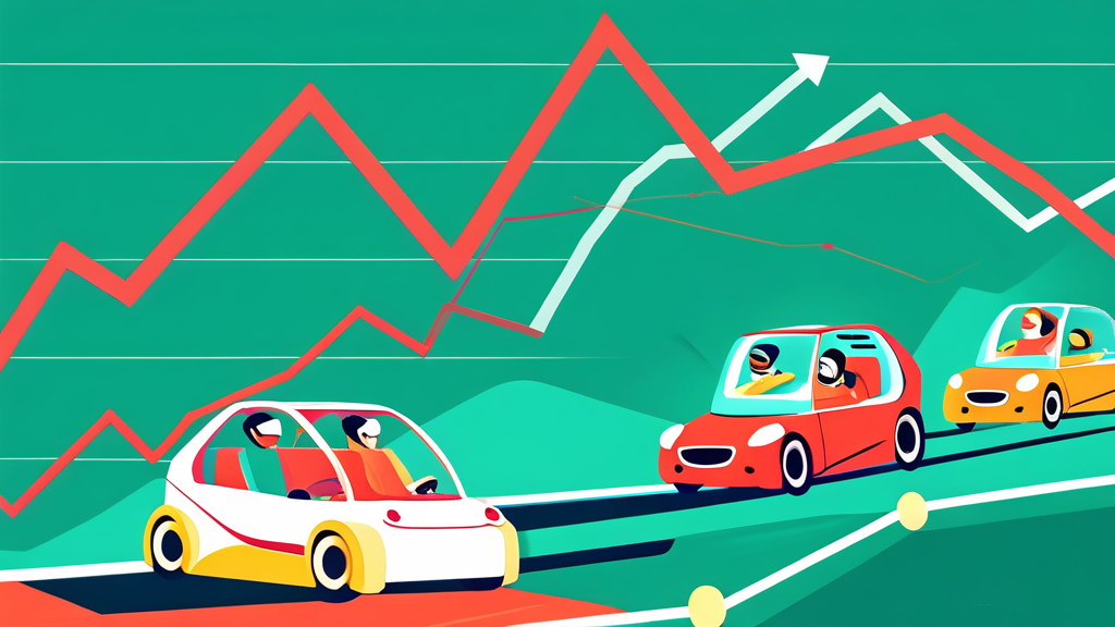 배당금 외 기아차 주가 흐름과 투자 시 고려 사항 (illustration 스타일)