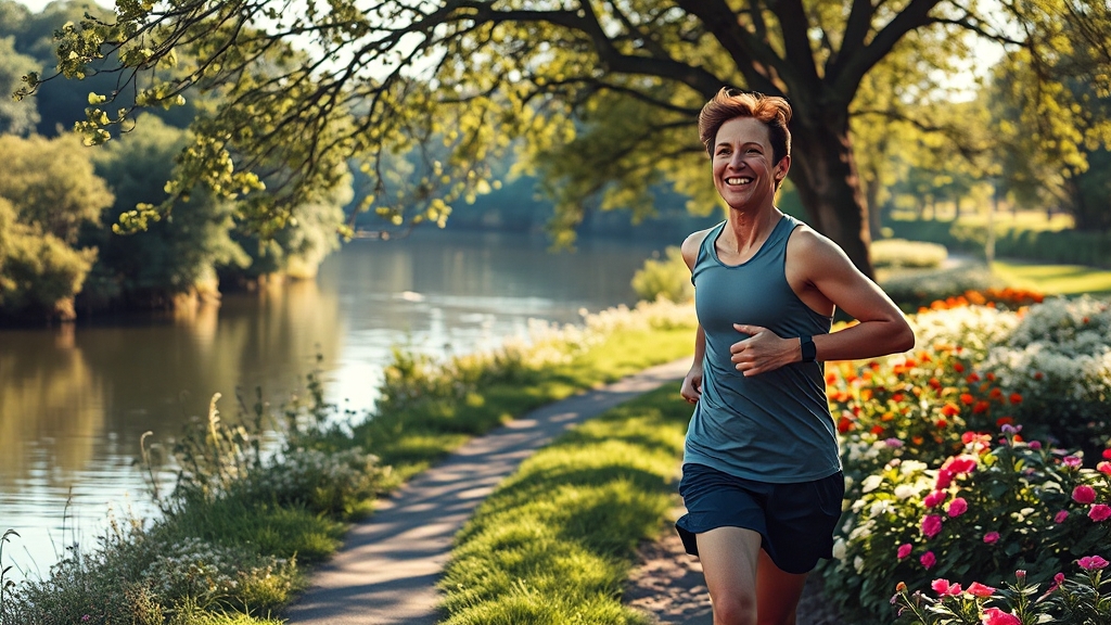 초보 러너 맞춤 코스 조건 (realistic 스타일)