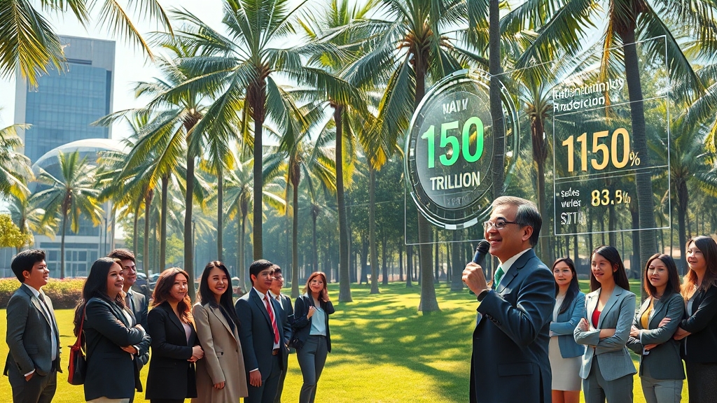 민생 경제 정책 및 과제 (realistic 스타일)