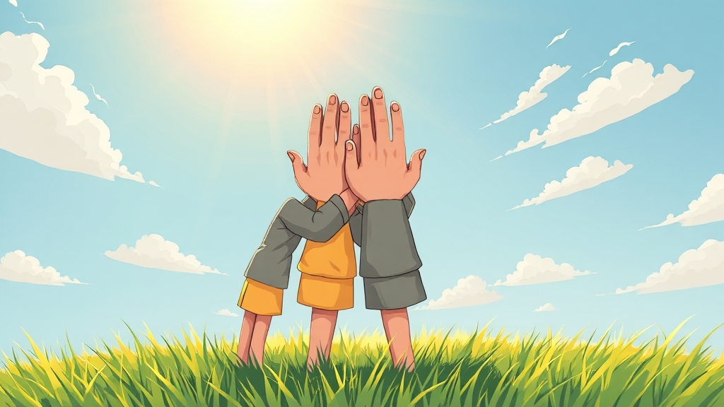 4대 보험, 무엇이 중요할까요? (cartoon 스타일)