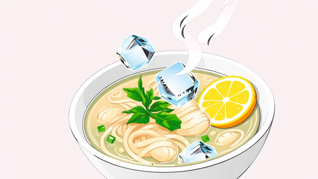 콩나물국 무한 변신 (illustration 스타일)