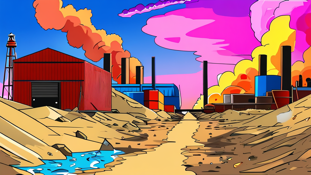 국제 정세 및 분쟁 (cartoon 스타일)