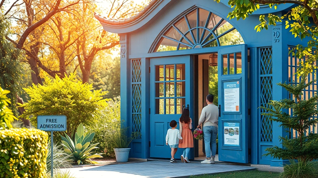 개방 일정 및 시간 (realistic 스타일)