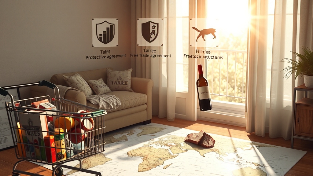 관세란 무엇일까요? (realistic 스타일)