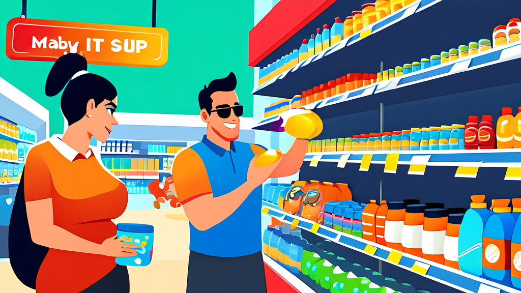 현명한 육아용품 구매 전략: 베이비페어 쇼핑 리스트와 구매 팁 (cartoon 스타일)