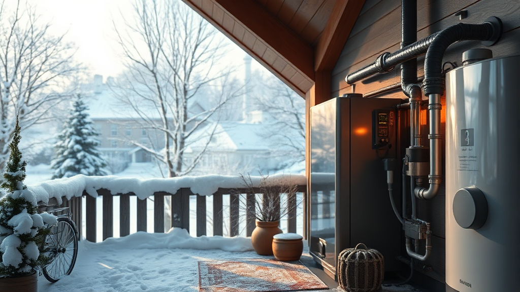 보일러 효율 극대화 팁 (realistic 스타일)