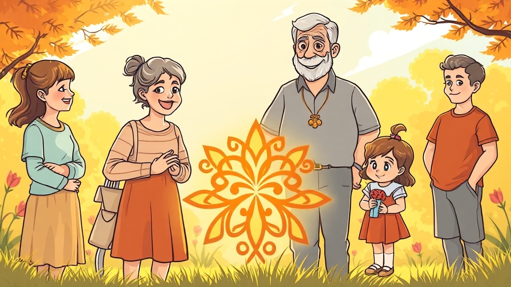 유언대용신탁 활용 사례 (cartoon 스타일)