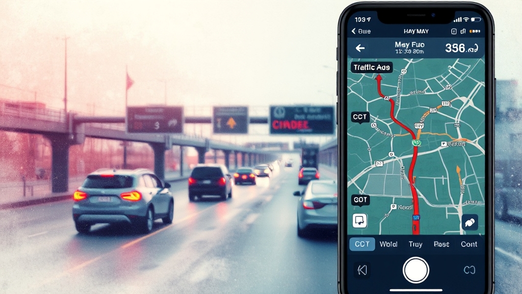 국가교통정보센터 활용법 (watercolor 스타일)