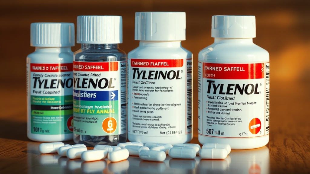 타이레놀: 올바른 사용법 (realistic 스타일)