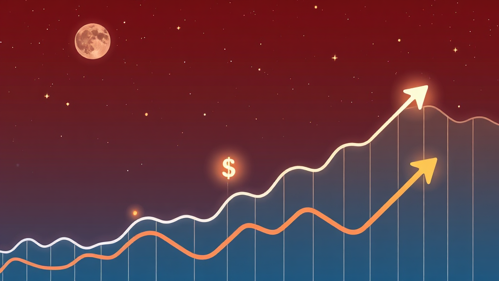 재무 분석 및 투자 지표 (illustration 스타일)