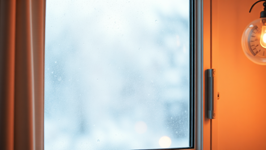 창문 단열, 난방비 절약의 시작 (watercolor 스타일)