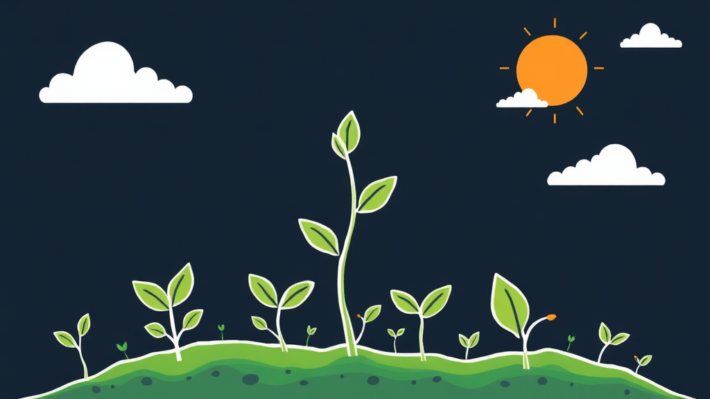 성장 단계별 자금 공급 (illustration 스타일)