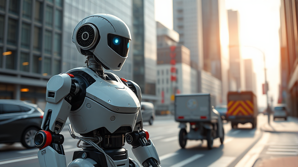 로봇 산업 동향: 유진로봇의 경쟁력과 시장 기회 (realistic 스타일)