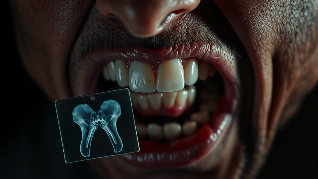 사랑니와 어금니 부음 (realistic 스타일)