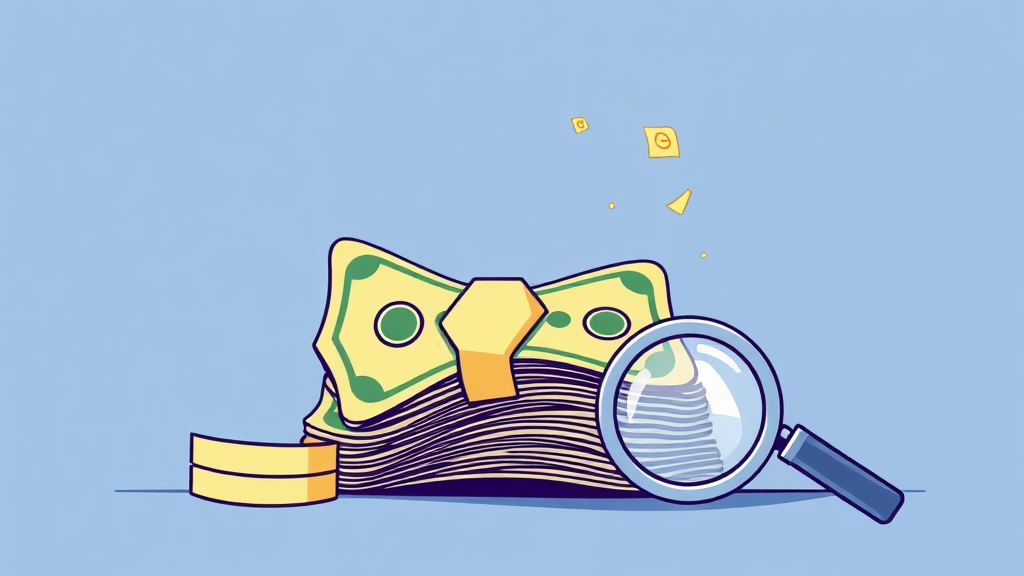 절세의 시작: 인정받는 필요경비 항목과 소득공제 활용법 (illustration 스타일)