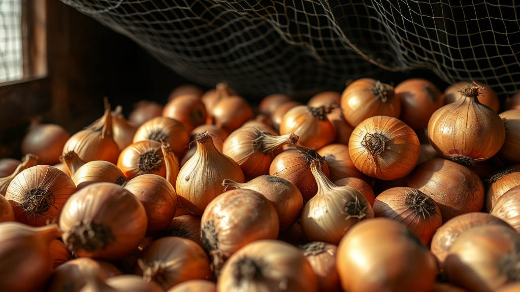 양파 보관, 주의사항 (realistic 스타일)