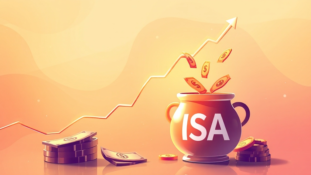 ISA 계좌 활용 팁 (illustration 스타일)