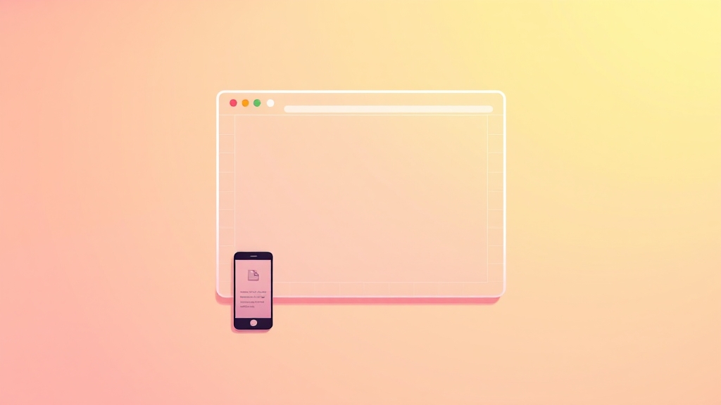 웹/모바일 뷰어 활용법 (illustration 스타일)