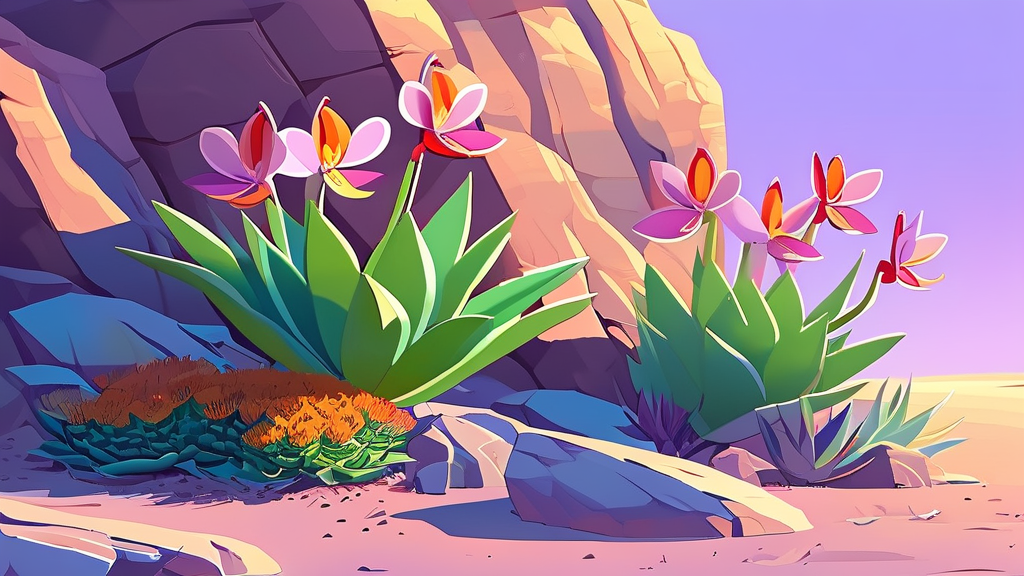 지칭개, 어떤 식물인가요? (cartoon 스타일)