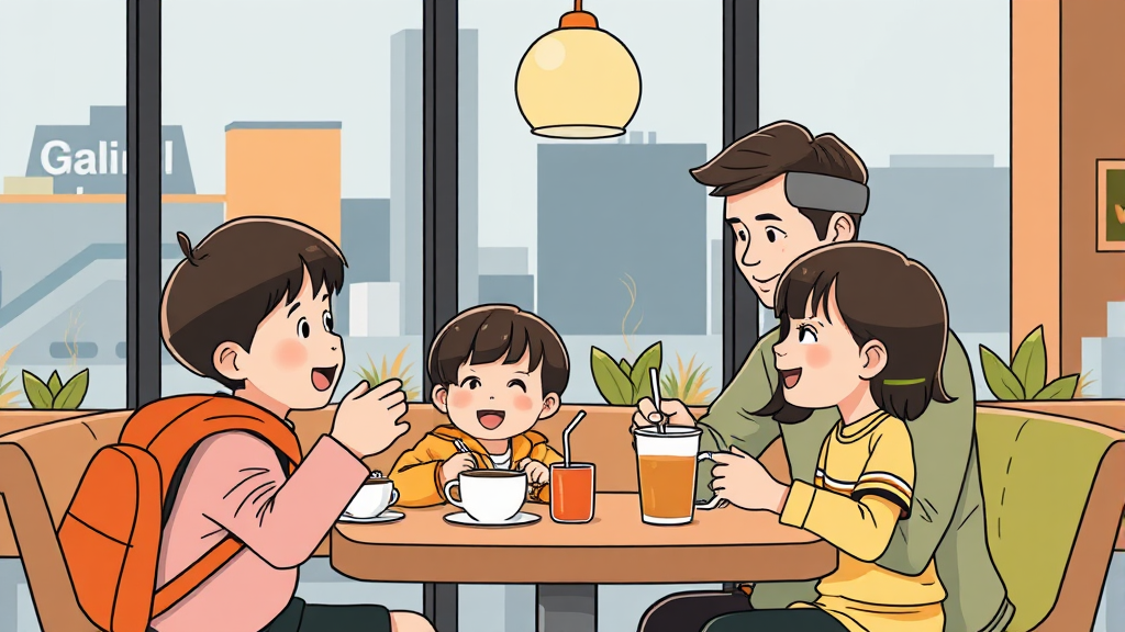 부모를 위한 프로그램 (illustration 스타일)