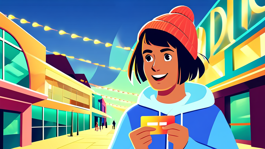 기쁨카드로 무엇을 할 수 있나요? 주요 사용처 알아보기 (illustration 스타일)