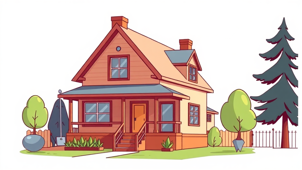 재산세 계산의 핵심: 과세표준과 공정시장가액비율 (illustration 스타일)