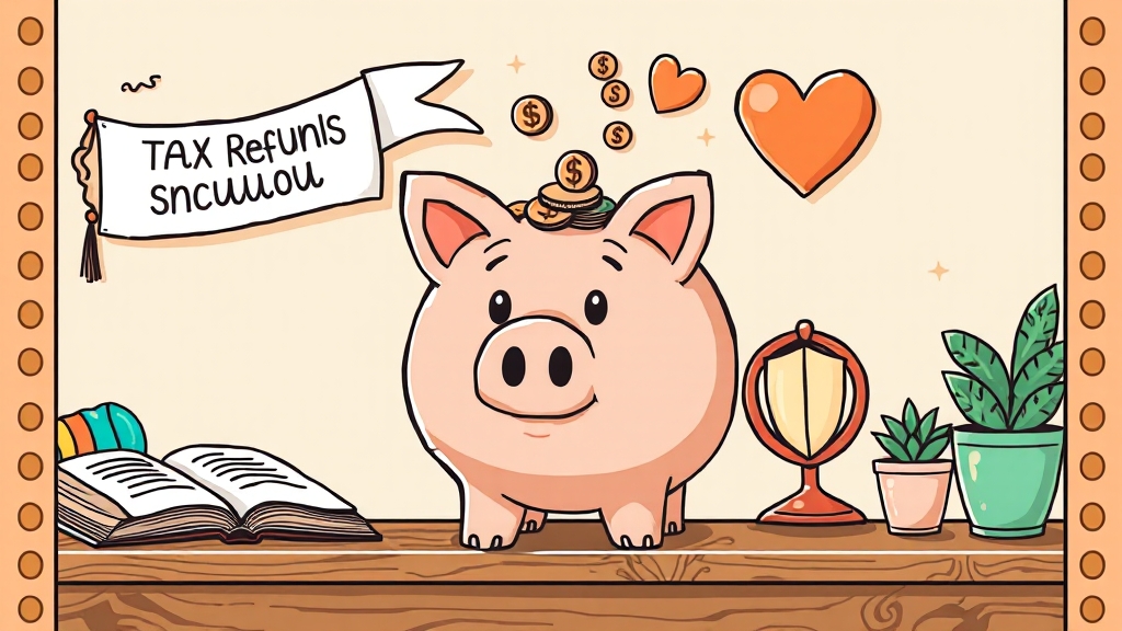 세액공제 전략 (cartoon 스타일)