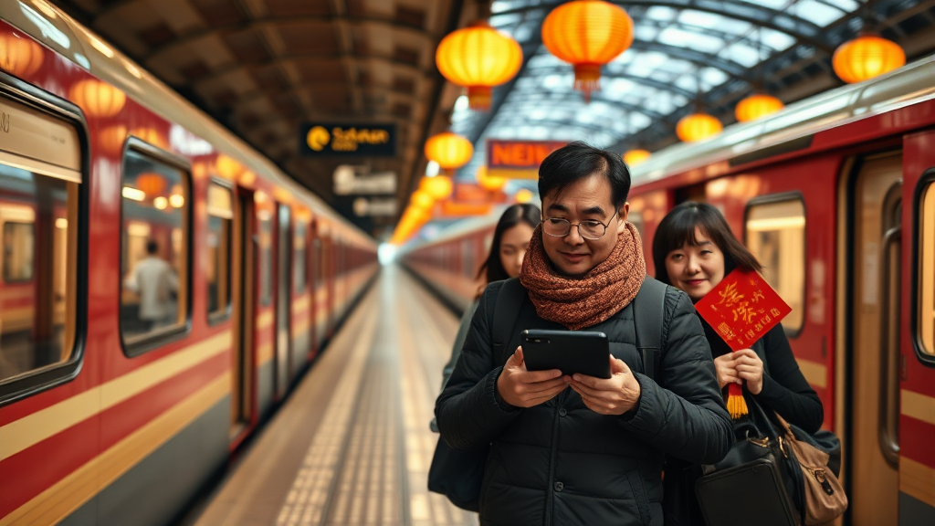 설 연휴 승차권 예매 (realistic 스타일)