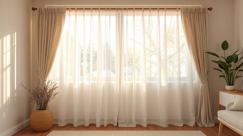 전동 커튼 설치: 준비물은? (watercolor 스타일)