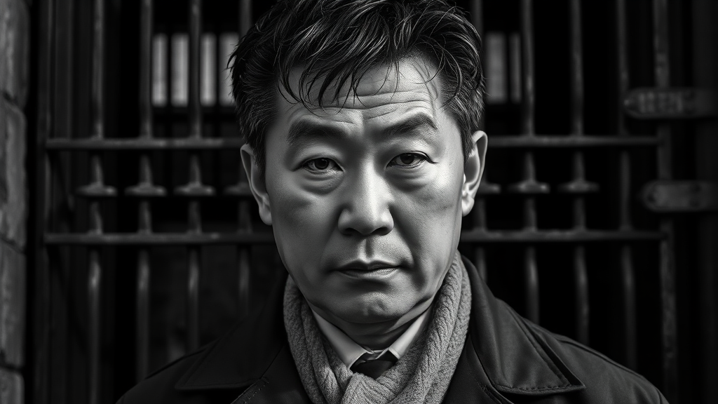 내란 동조 혐의: 사건 배경 (realistic 스타일)