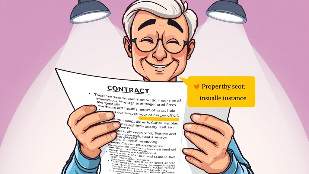 청구 시 주의사항 (cartoon 스타일)