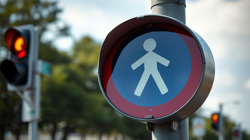 어린이 보호구역 신호 위반 시 부과되는 금액 상세 안내 (realistic 스타일)