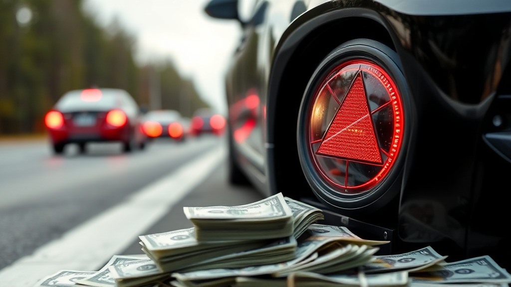 자동차 의무보험 미가입 시 과태료 안내 이미지