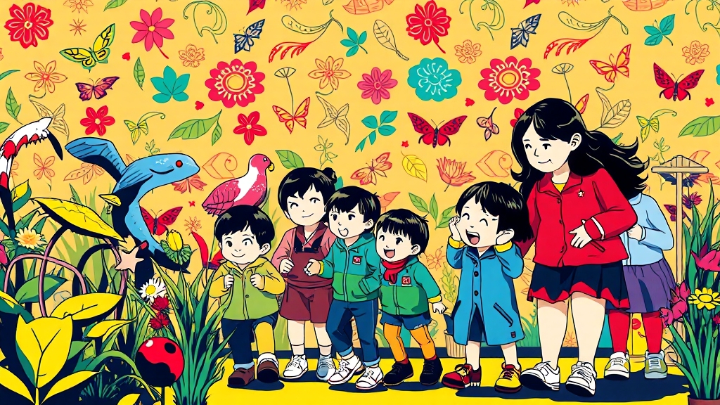 사전 접수 프로그램: 자연 & 과학 탐험 (popart 스타일)