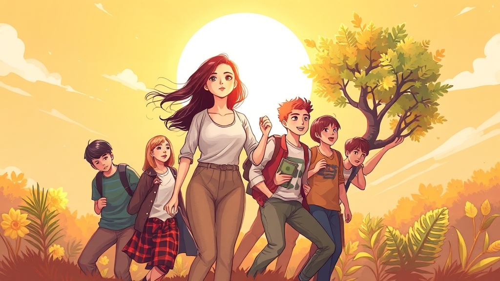 청년층 경제적 효과 분석 (illustration 스타일)