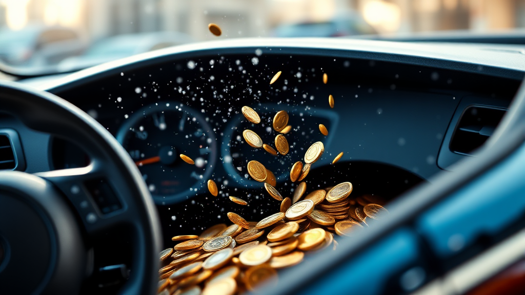 자동차세 연납 할인, 얼마나 받을 수 있나? (realistic 스타일)