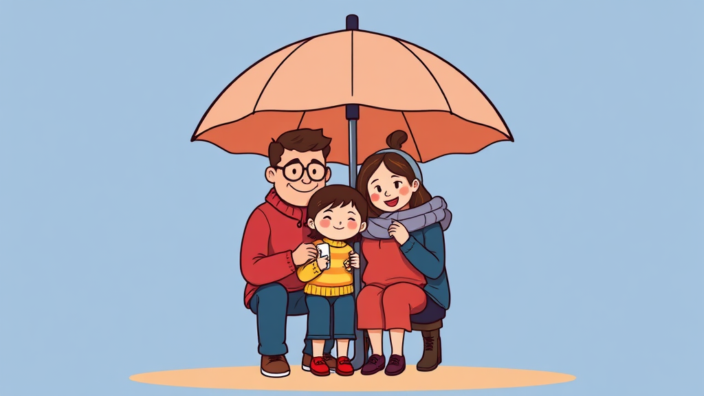 독감 백신 종류별 비교 (cartoon 스타일)