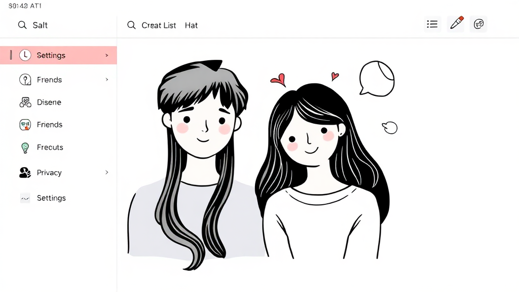 내가 상대방 연락처 저장 시 차단 (illustration 스타일)