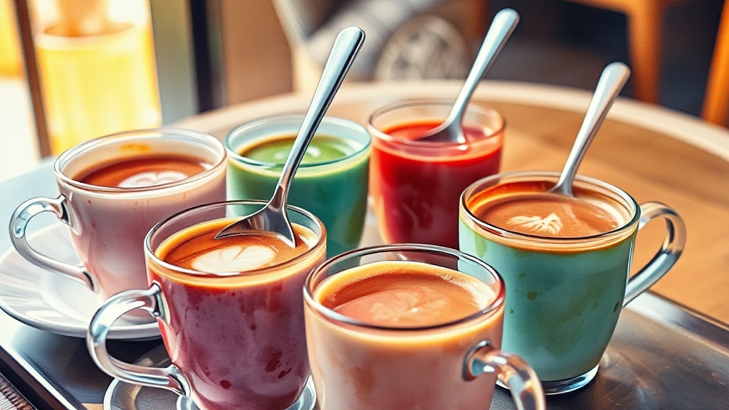 메뉴 및 가격 정보 (watercolor 스타일)