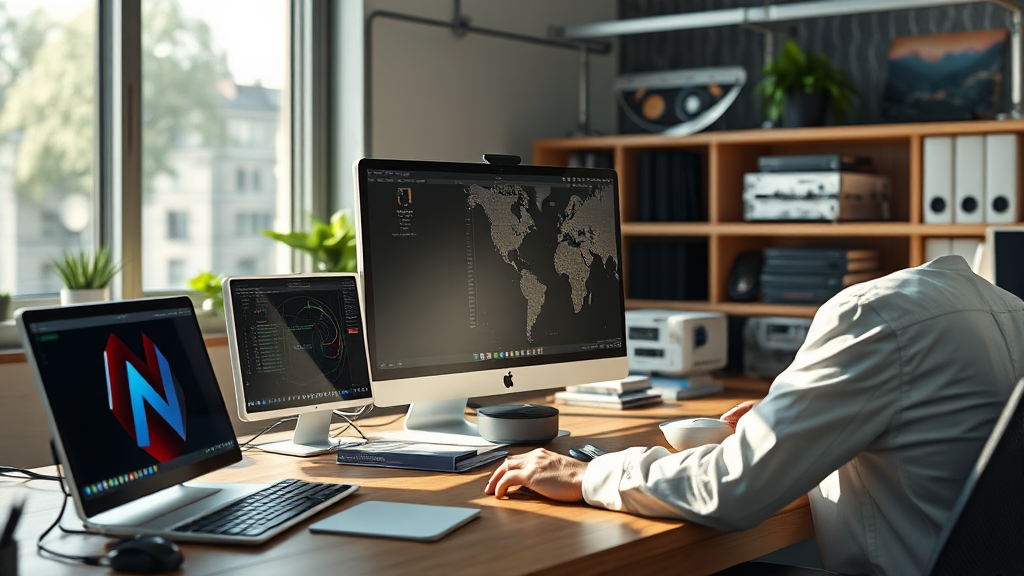 AI플레이션 시대, IT 기기 구매 시 주의사항 (realistic 스타일)