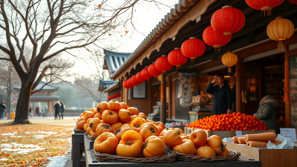 2026 상주 곶감 축제 개요 (realistic 스타일)