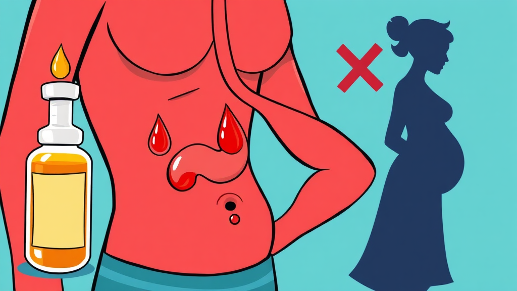 부작용 및 대처법 (cartoon 스타일)