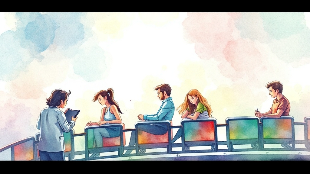 초기 증상, 놓치지 마세요! (watercolor 스타일)