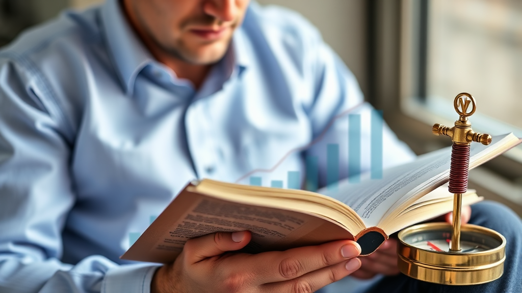 성공적인 투자를 위한 필수 자세 (realistic 스타일)