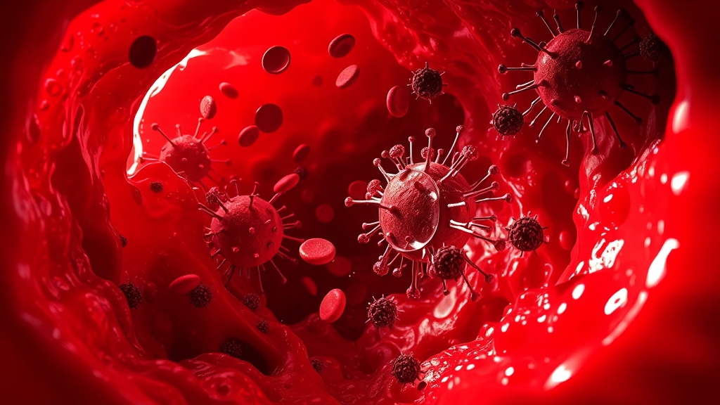 혈소판감소증 원인과 위험 요인 (realistic 스타일)