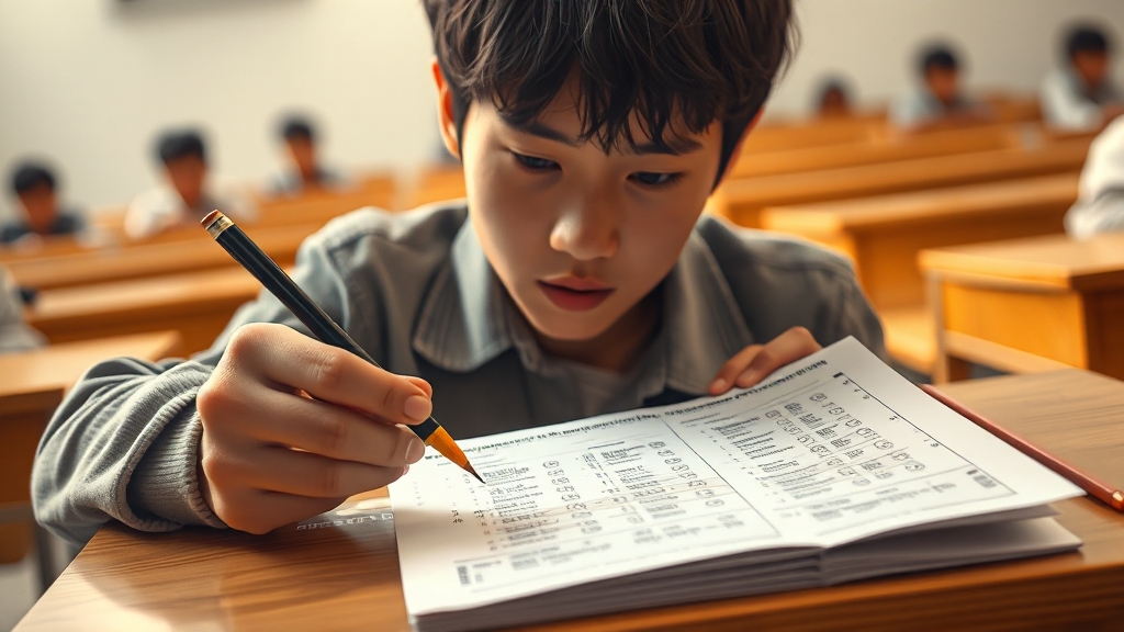 한수 모의고사, 뭐가 다를까? (realistic 스타일)